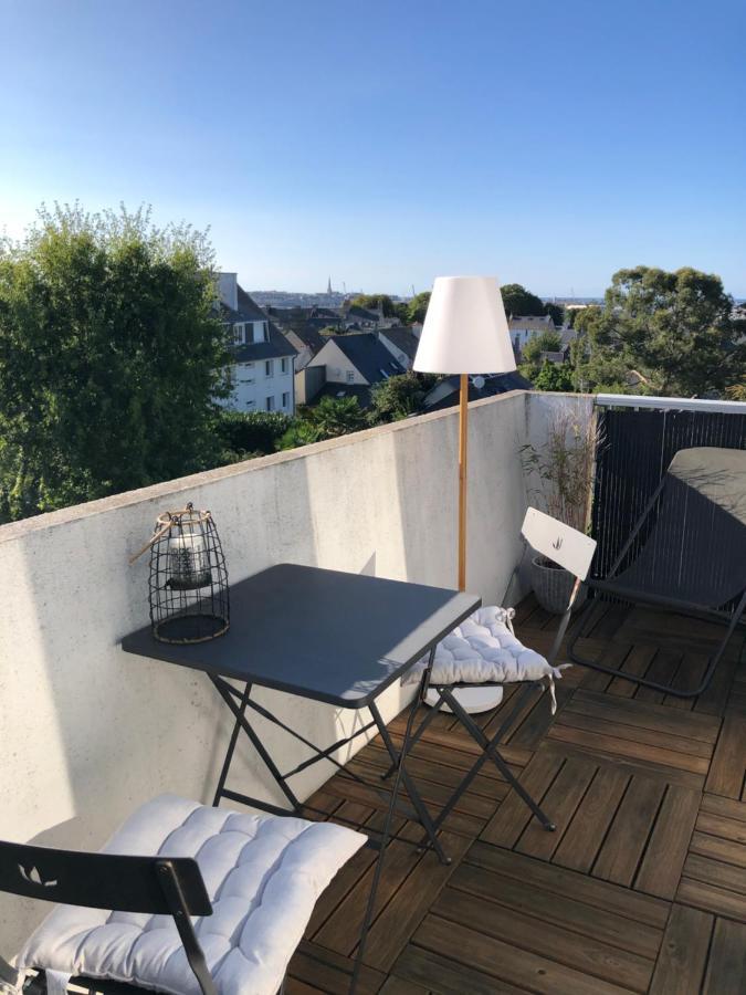 Joli T2 Avec Balcon, Calme & Vue Sur Intra Muros Saint-Malo Exteriör bild
